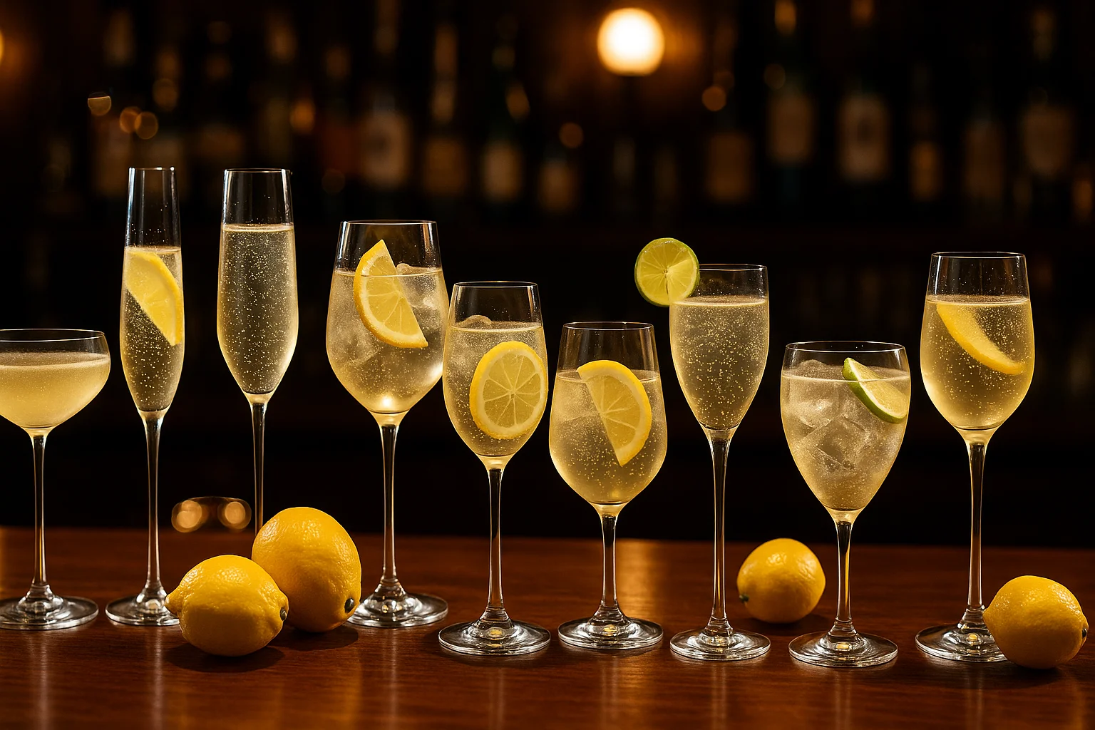 Les 10 meilleurs cocktails à base de prosecco et citron