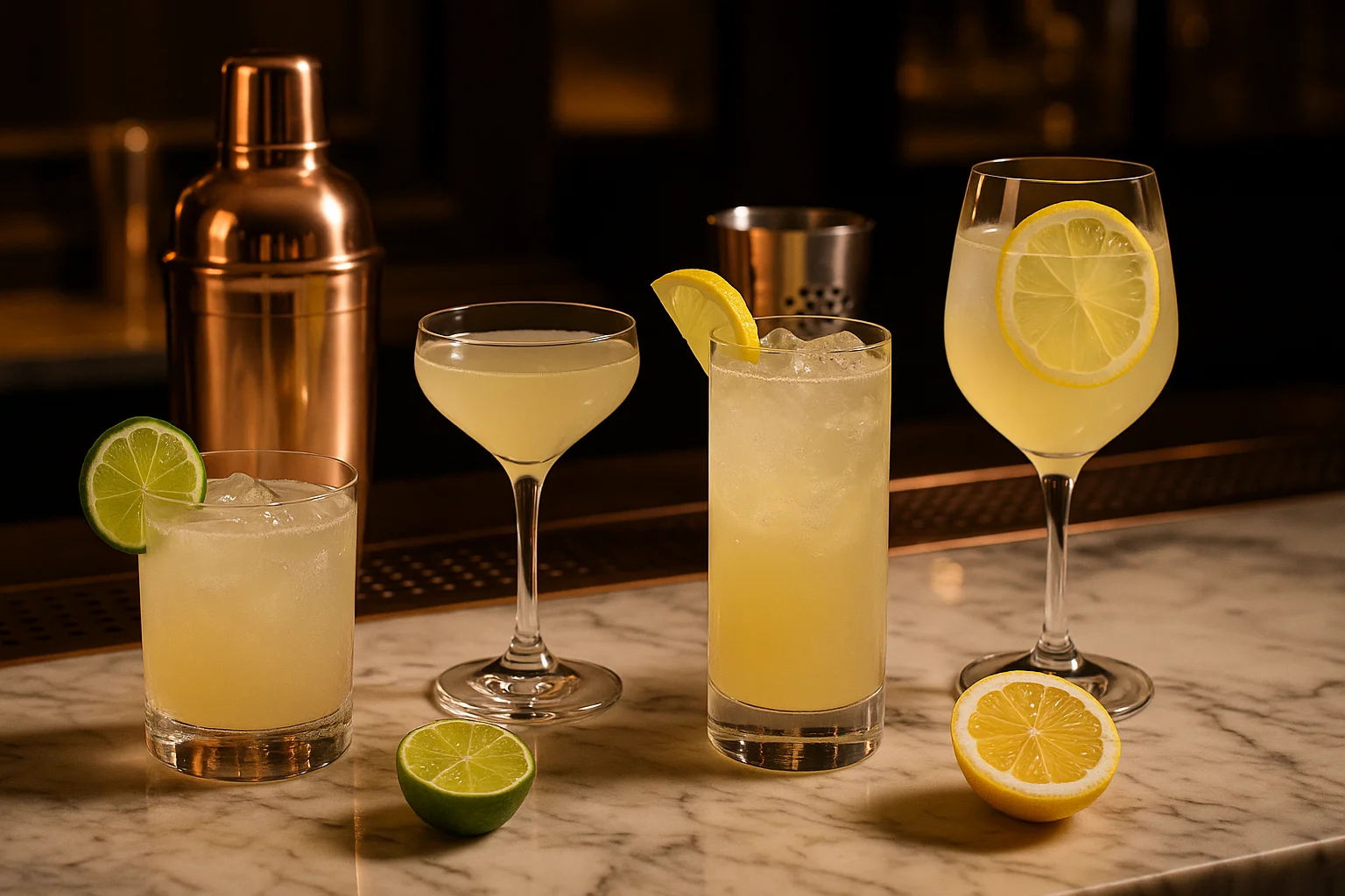 Les 10 meilleurs cocktails à base de vodka et citron
