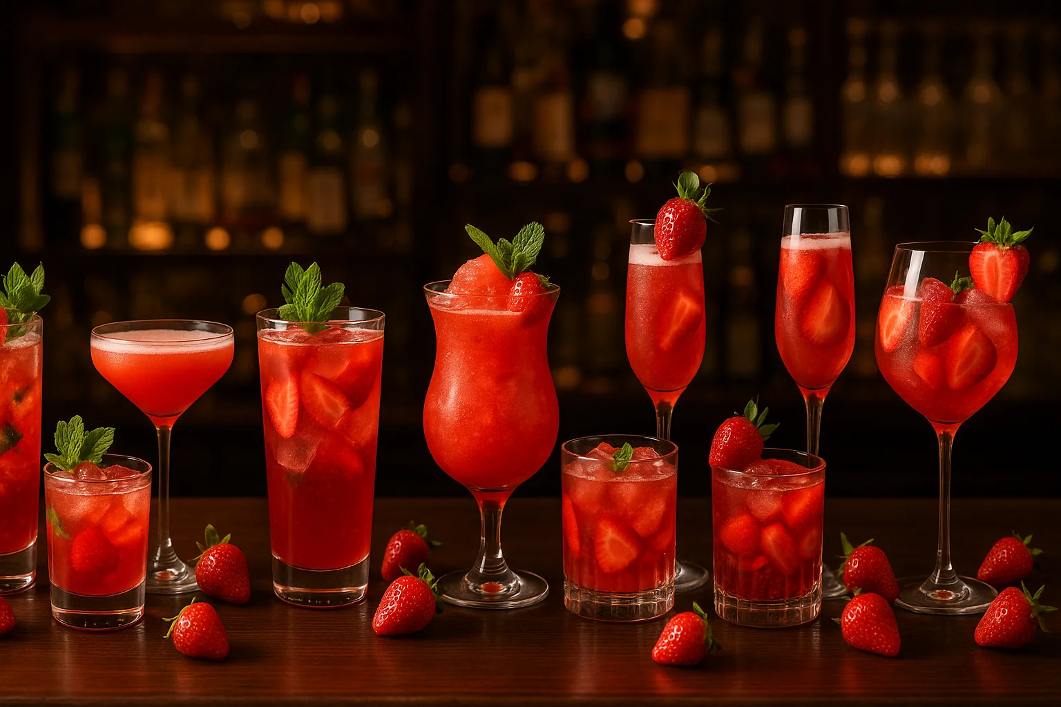 Les 10 meilleurs cocktails à la fraise pour l'été