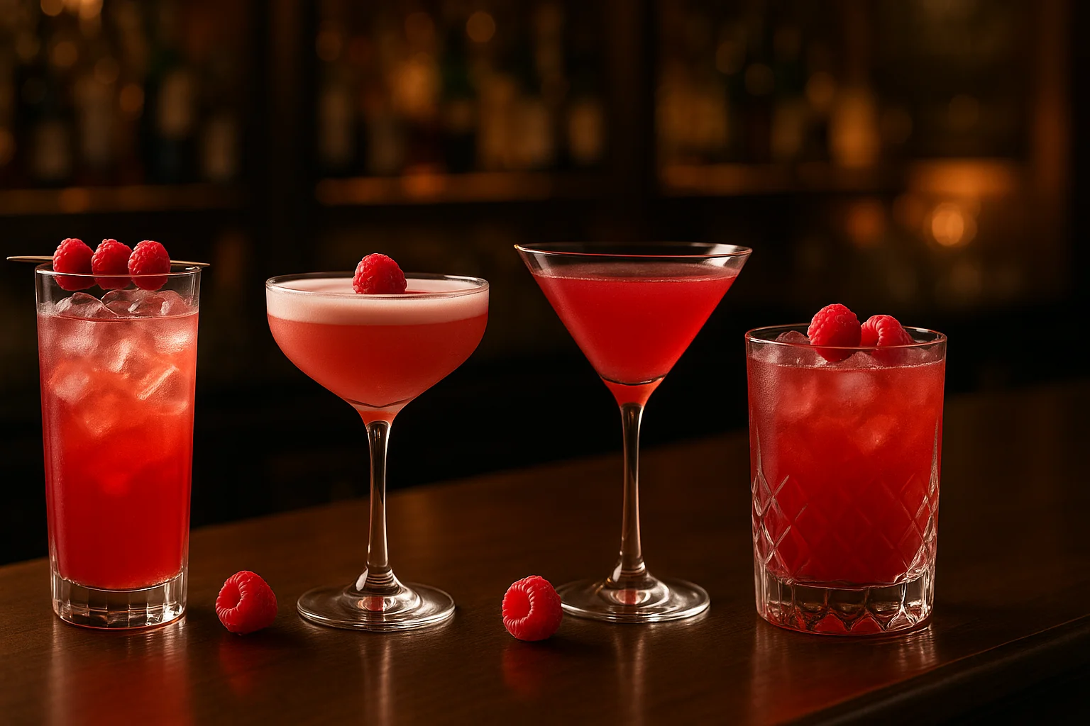 Les 10 meilleurs cocktails à la framboise : gourmandise estivale