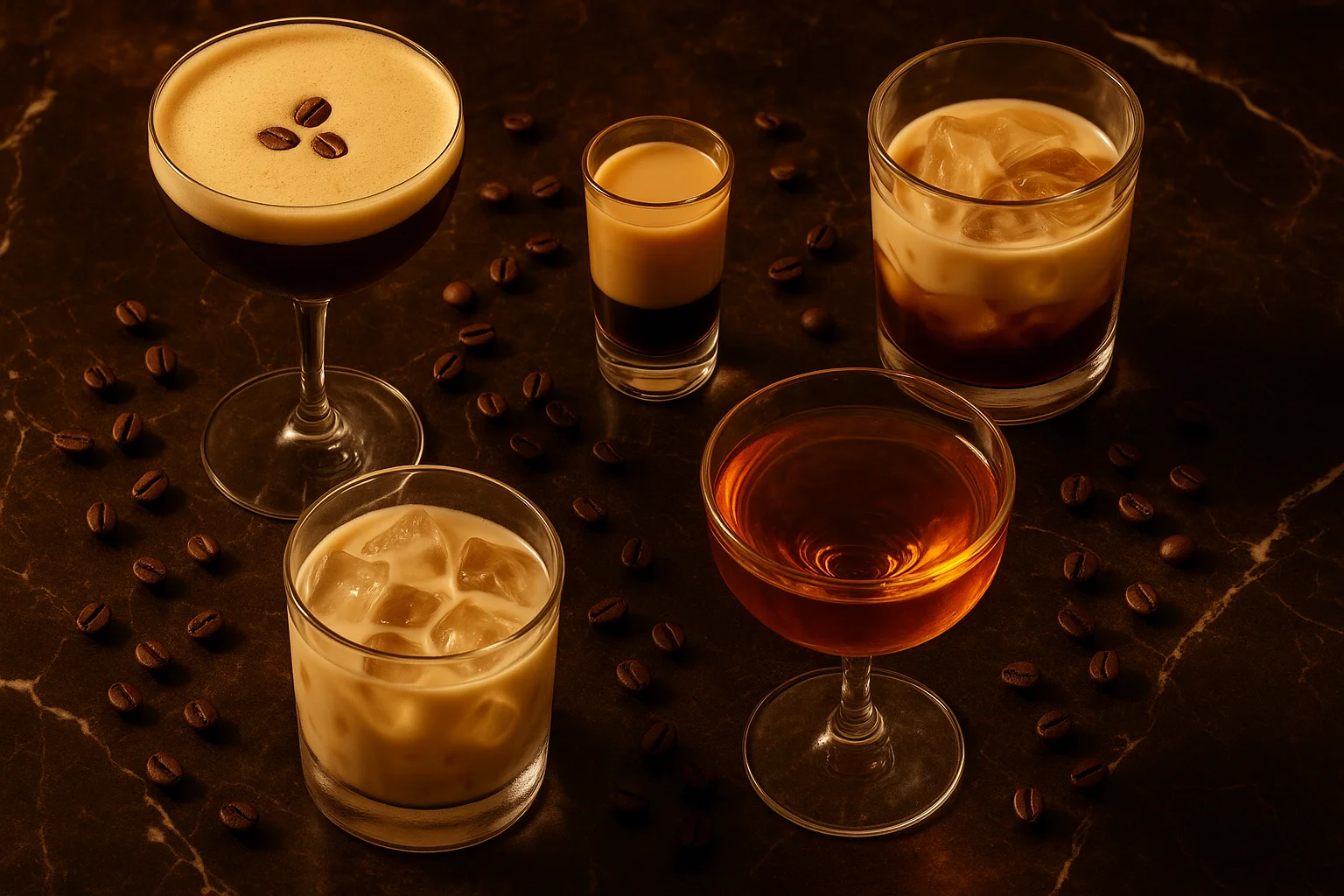 Les 10 meilleurs cocktails à la liqueur de café