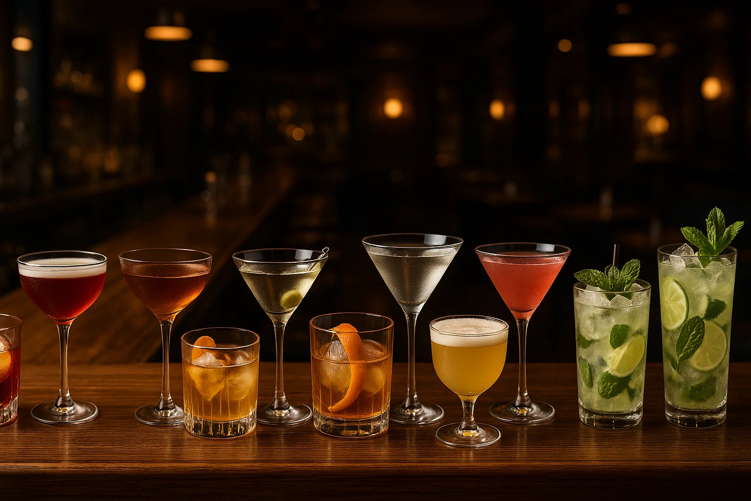 Les 10 meilleurs cocktails américains classiques à connaître