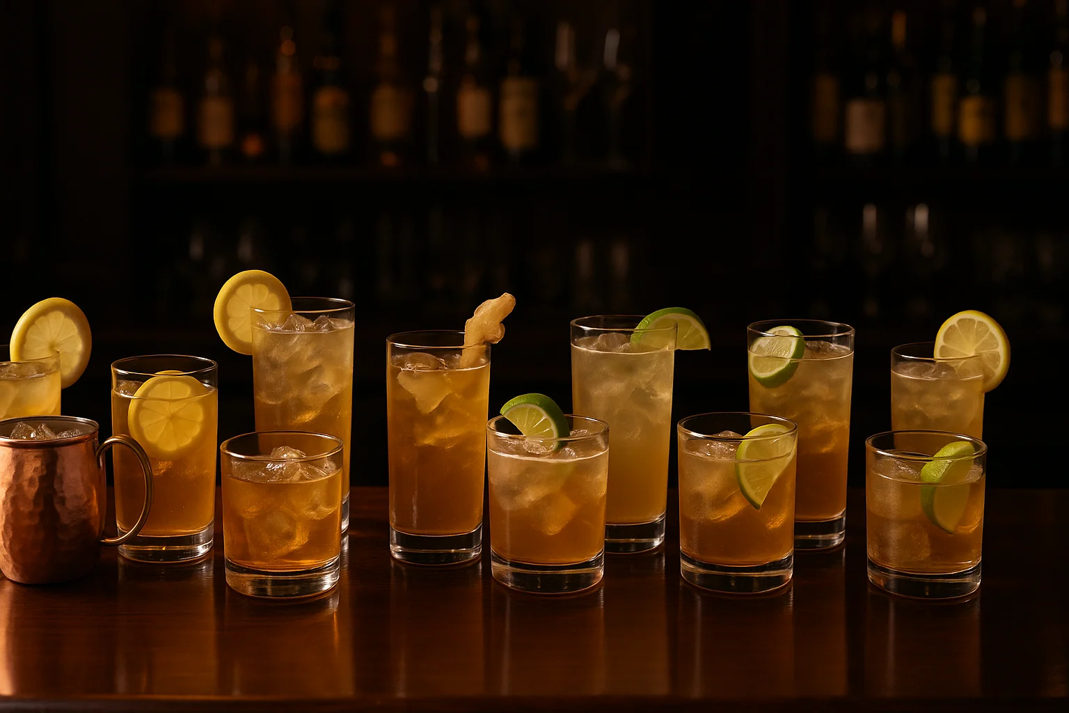 Les 10 meilleurs cocktails au whisky et gingembre