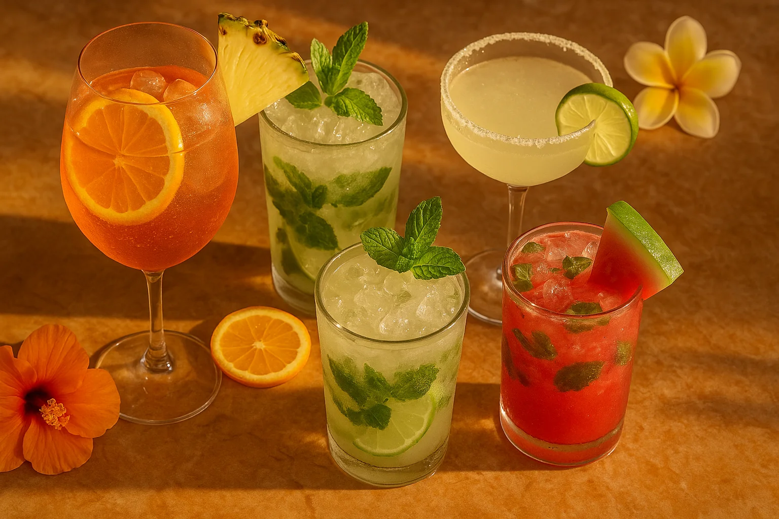 Les 10 meilleurs cocktails pour fêter le début de l'été