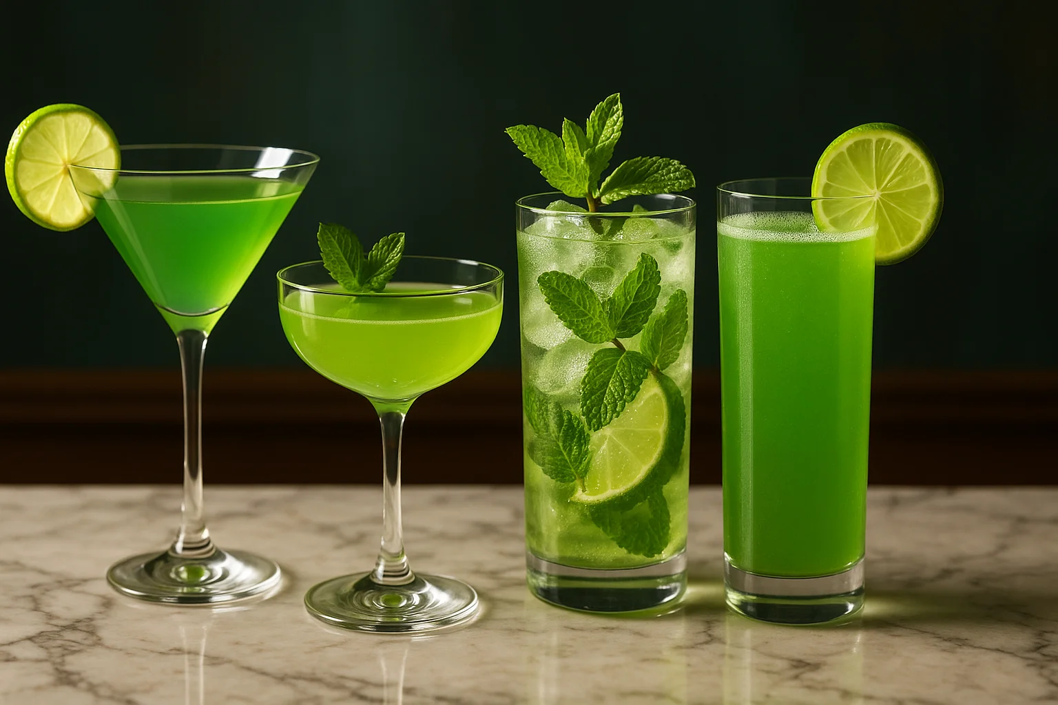 Les 10 meilleurs cocktails verts pour un apéro original