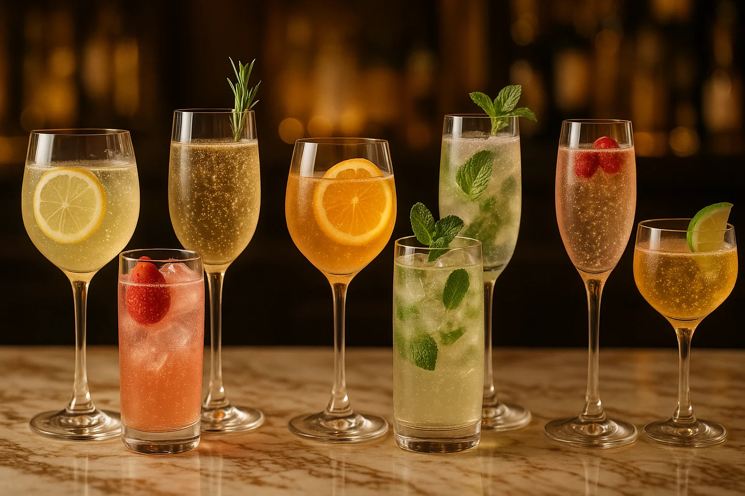 Les 10 meilleurs mocktails pétillants pour toutes occasions