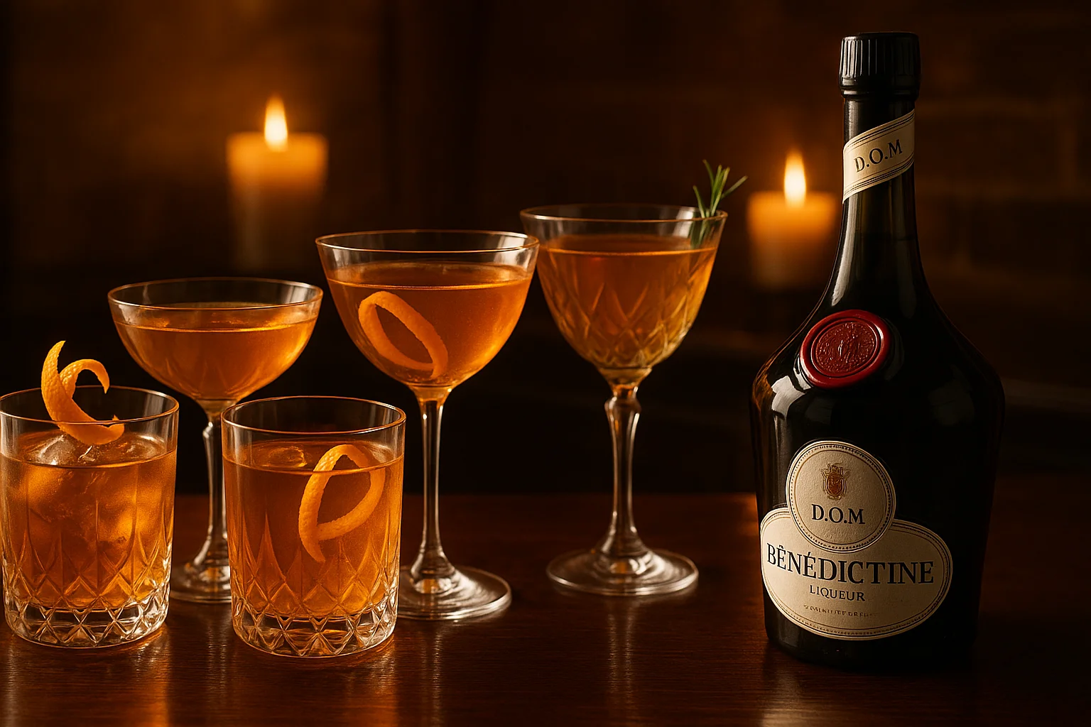 Les 8 meilleurs cocktails à la Bénédictine : liqueur monacale