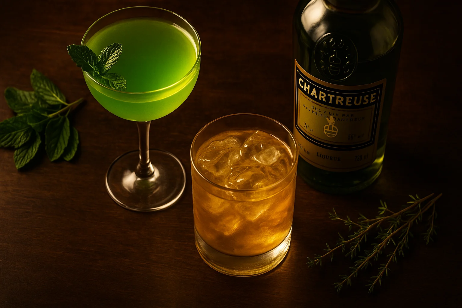 Les 8 meilleurs cocktails à la Chartreuse : verte ou jaune ?