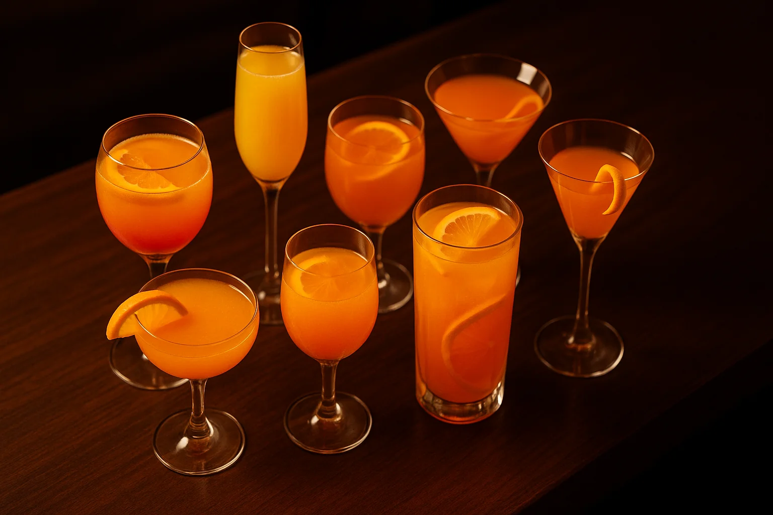 Les 8 meilleurs cocktails au jus d'orange avec alcool