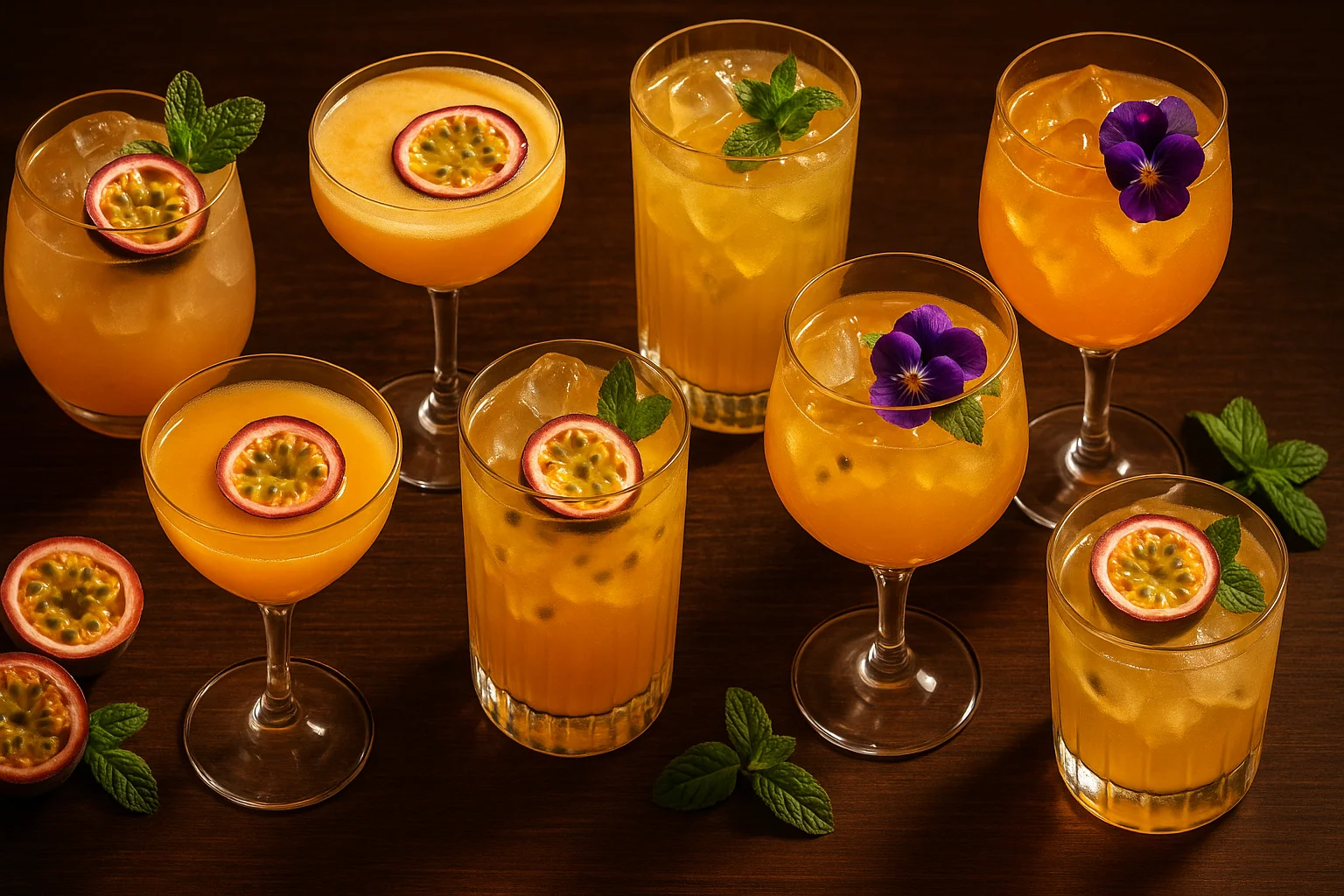 Les 8 meilleurs mocktails au fruit de la passion