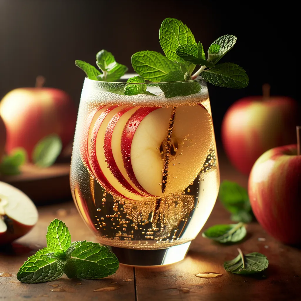 Apple Sparkler (Mocktail sans alcool)