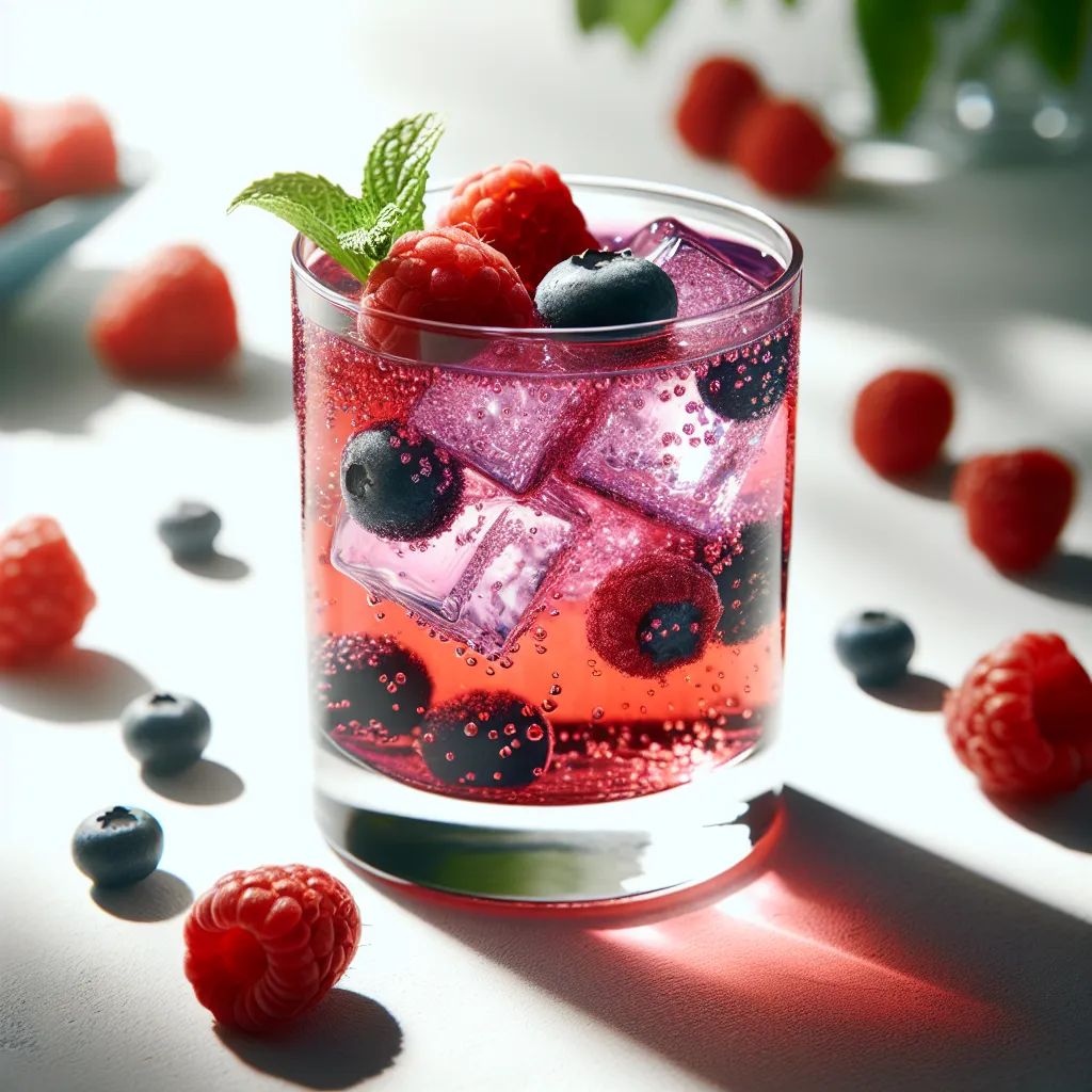 Berry Burst (Mocktail sans alcool)