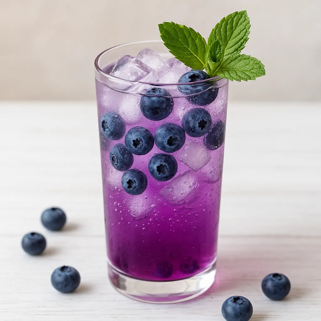 Blueberry Lemonade (mocktail sans alcool)