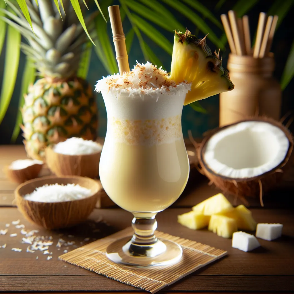Coconut Colada (mocktail sans alcool)