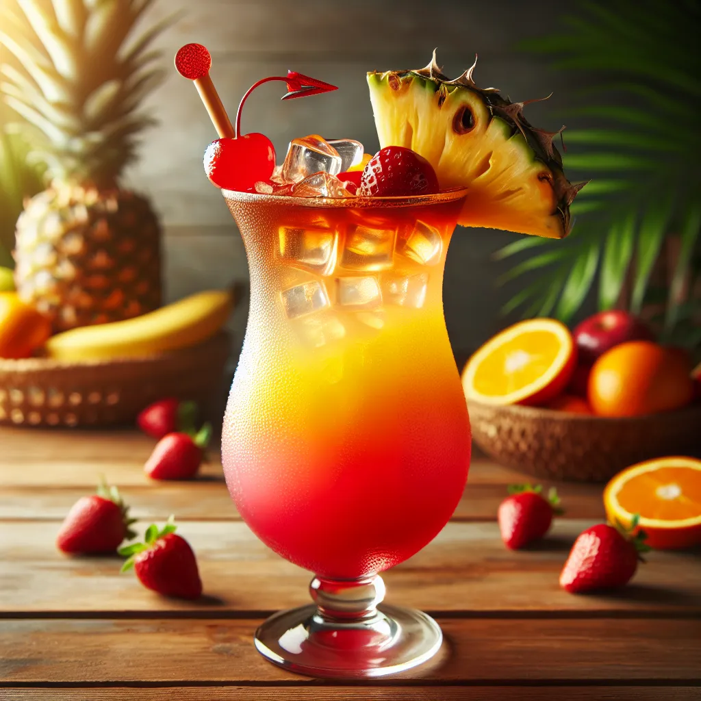 Fruit Punch (mocktail sans alcool)