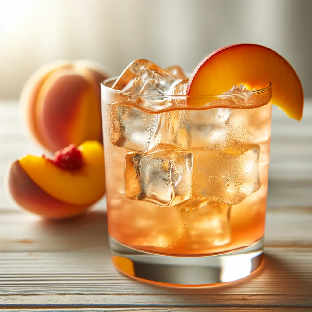 Fuzzy Navel Mocktail (mocktail sans alcool)