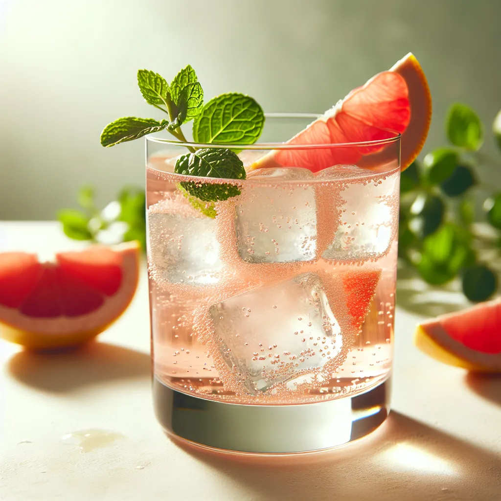 Grapefruit Spritzer (mocktail sans alcool)