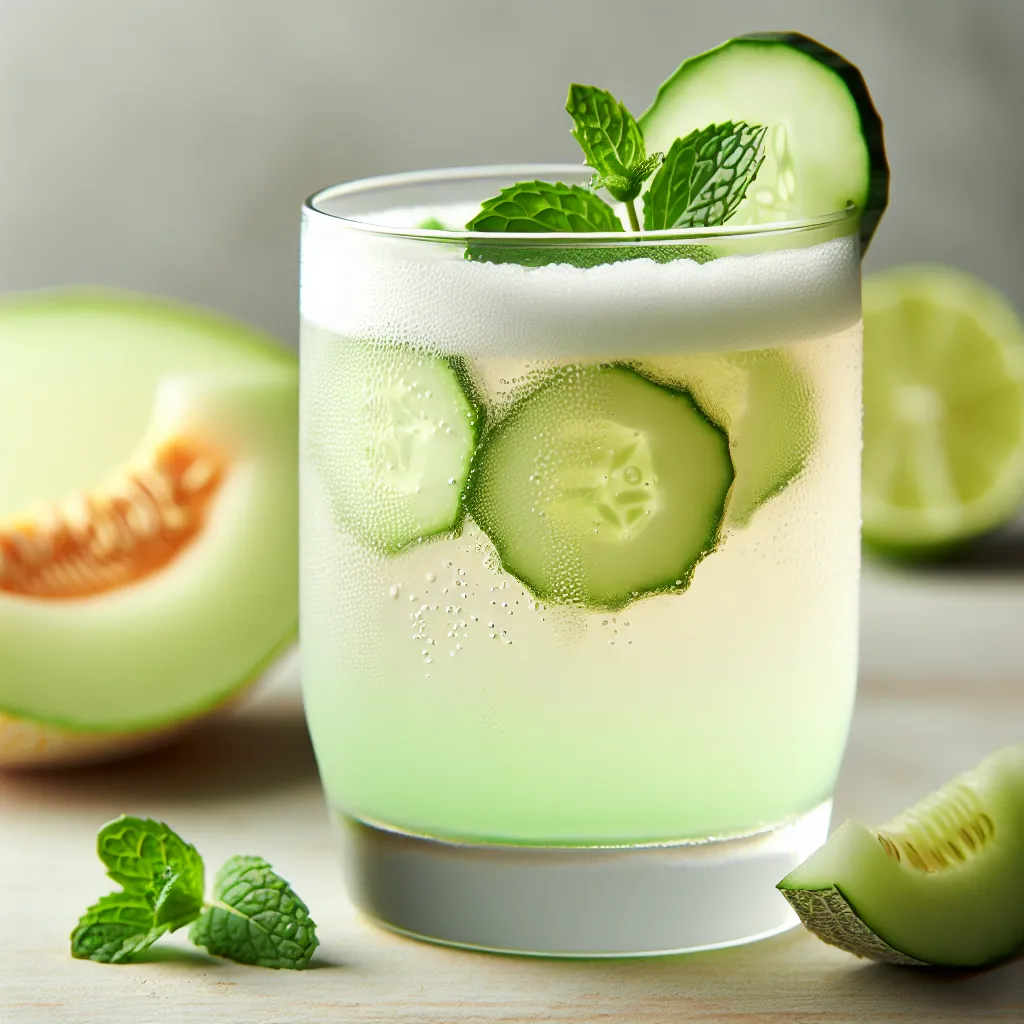 Honeydew Cooler (mocktail sans alcool)