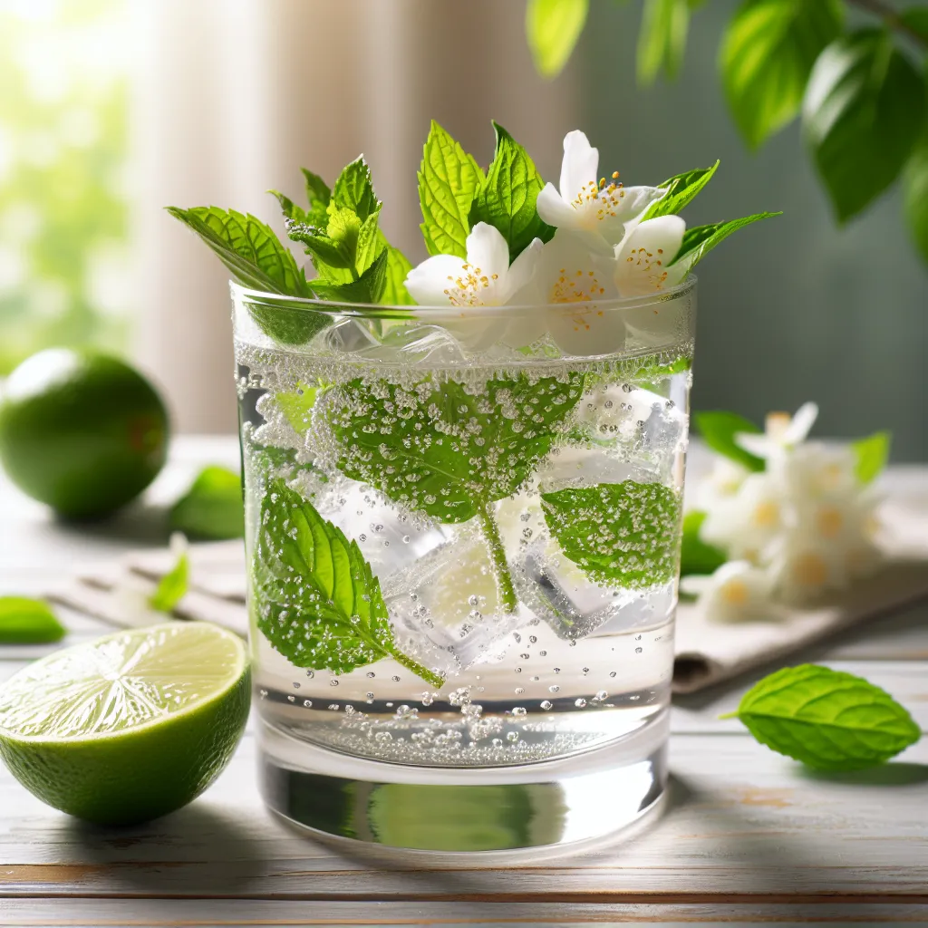 Jasmine Lime Cooler (mocktail sans alcool)