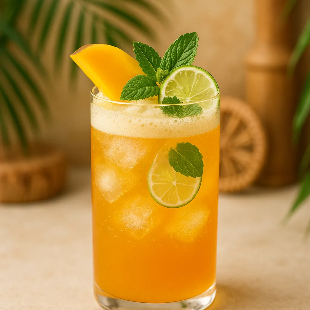 Mango Chili Cooler (mocktail sans alcool)