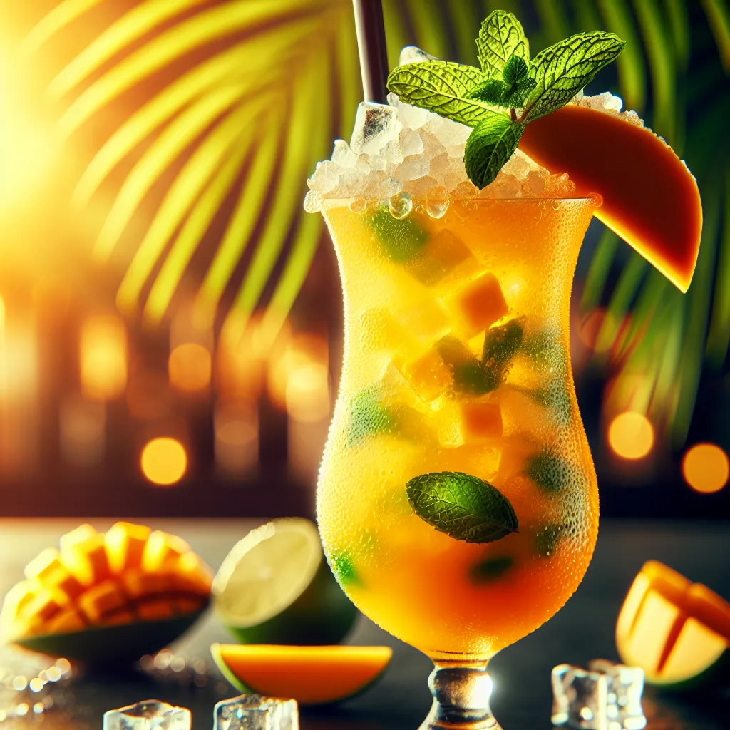 Mango Tango (mocktail sans alcool)