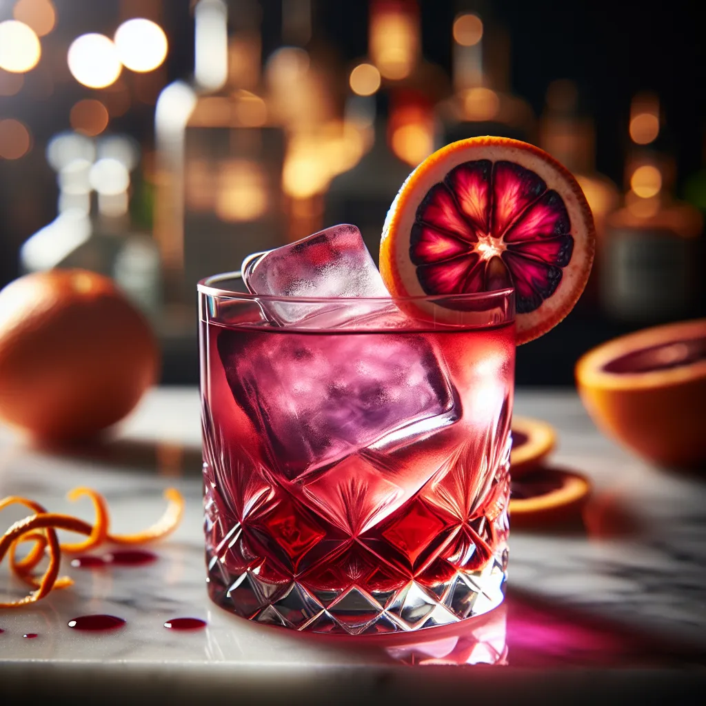 Negroni à l'Orange Sanguine