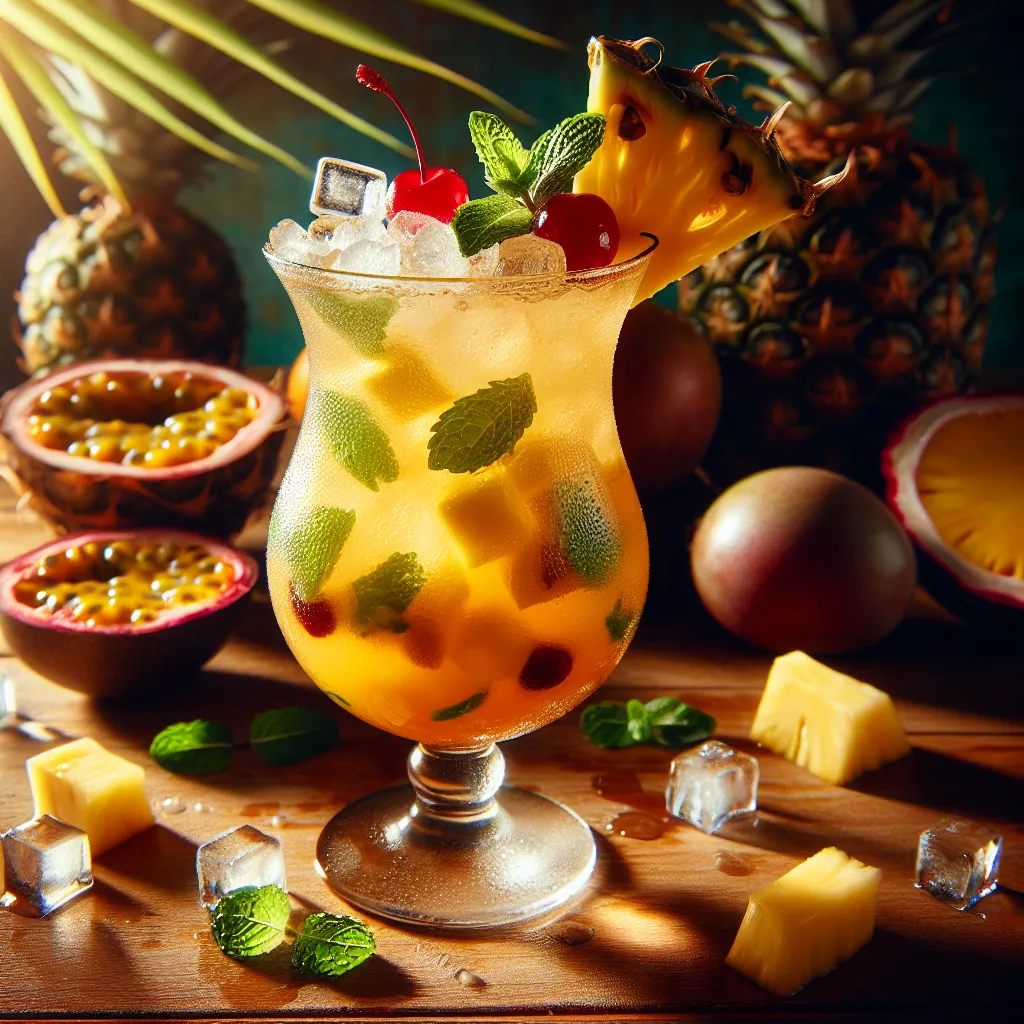 Tropical Storm (mocktail sans alcool)