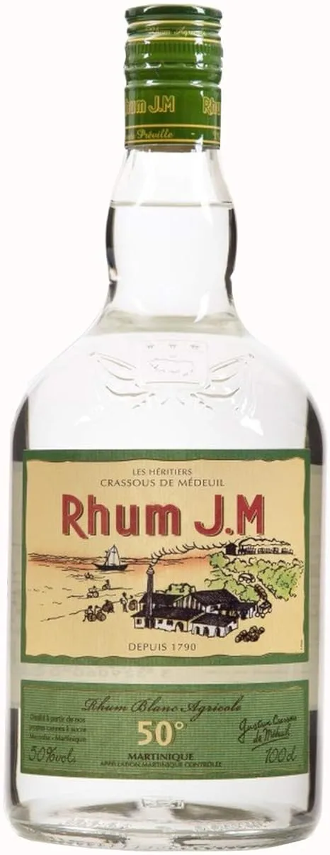  Rhum J.M Blanc 50° (Martinique)