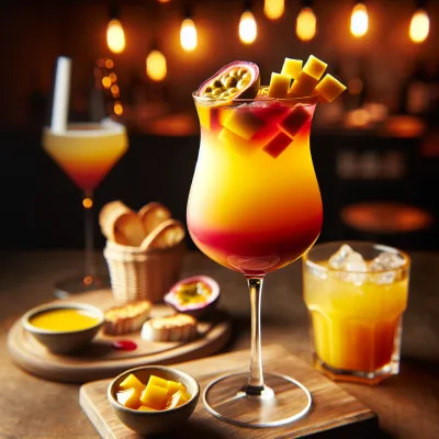 Coucher de Soleil Exotique