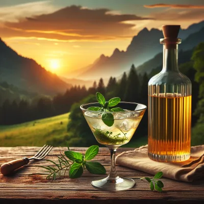 Le Coucher de Soleil des Alpes