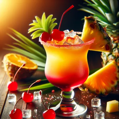 Le Coucher de Soleil Panaché