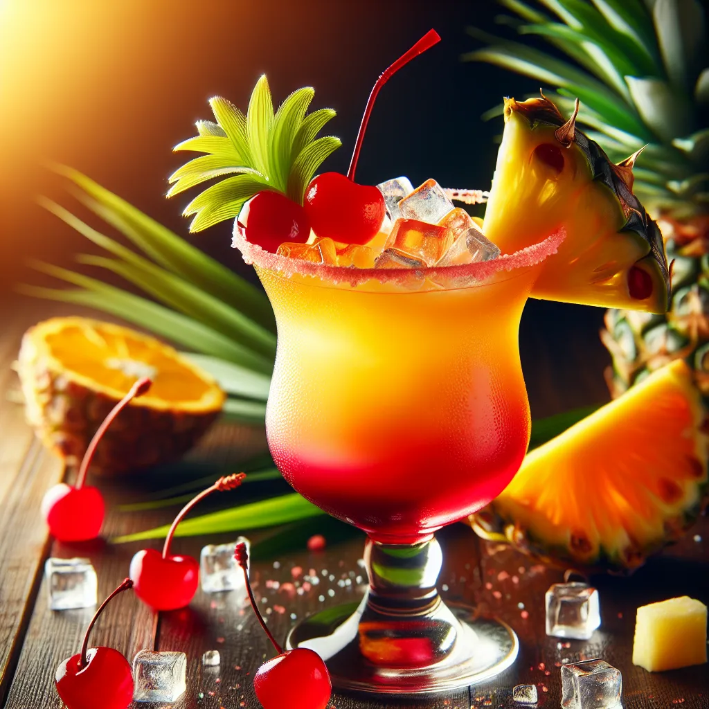 Le Coucher de Soleil Panaché